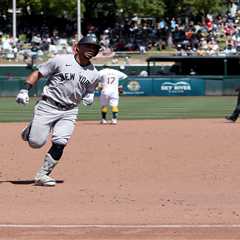Oswald Peraza belts homer with future roster spot in doubt: ‘special moment’