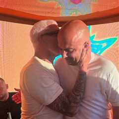 Slot Goes Wild: Liverpool's Boss Spotted Dancing in Ibiza with Wayne Lineker and... Dean Gaffney?!