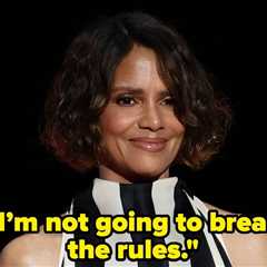 Here's The Dress Halle Berry Had To Wear Last-Minute After Cannes Changed Its Dress Code