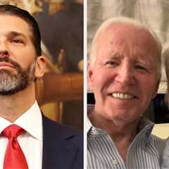 Donald Trump Jr. Kind Of Backpedaled Part Of His Response To Joe Biden's Cancer Diagnosis, And The..