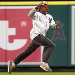 Yankees fan runs onto field, gets dragged from stands after evading security in hectic scene