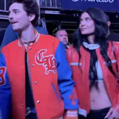 Timothee Chalamet brings Kylie Jenner back to MSG for Knicks’ must-win game