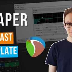 Reaper Podcast Template (For Editing, Mixing & Mastering)