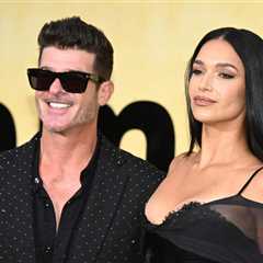 Robin Thicke and April Love Geary Marry After Six-Year Engagement