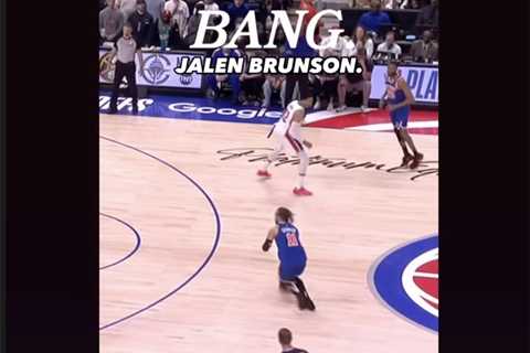 Ali Brunson went through a rollercoaster of emotions before Knicks husband Jalen’s legendary..