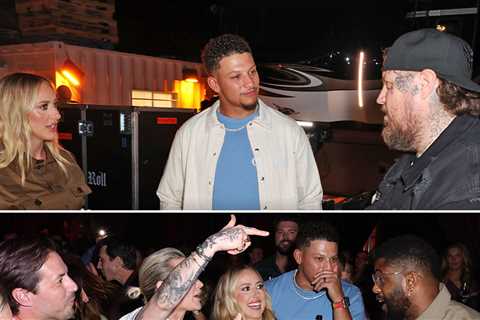 Patrick and Brittany Mahomes Party with Tom Brady and Jelly Roll in Miami
