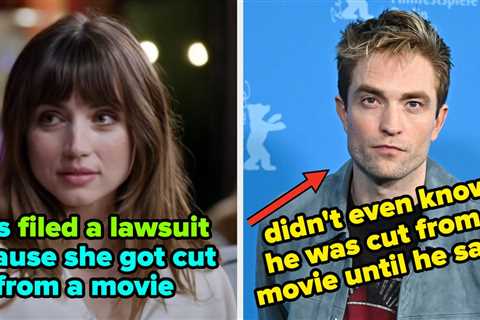 17 Famous Actors Who Were Literally Cut Out Of These HUGE Movies