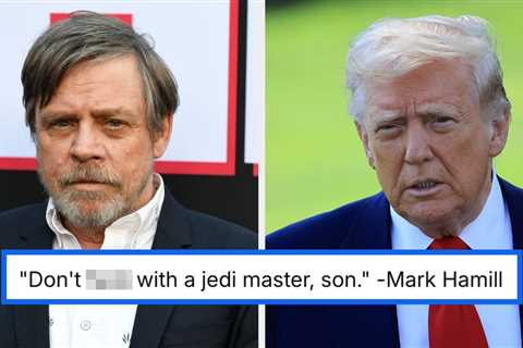 People Are Giving Mark Hamill A Round Of Applause For His Response To That Trump Star Wars Image