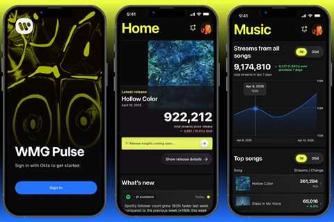Warner Music Launches WMG Pulse to Enhance Artist Analytics