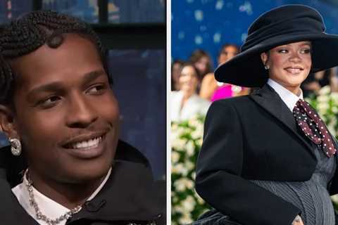 A$AP Rocky Confirmed That His And Rihanna’s New Baby Will Have An “R” Name — And Some Fans Think..