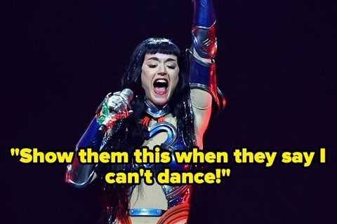 Katy Perry Reacted To Viral Criticisms Of Her Singing And Dancing At Her Lifetimes Tour