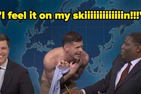 The Internet Is Praising Mikey Day After He Went Bonkers Over A Spider On Saturday Night Live