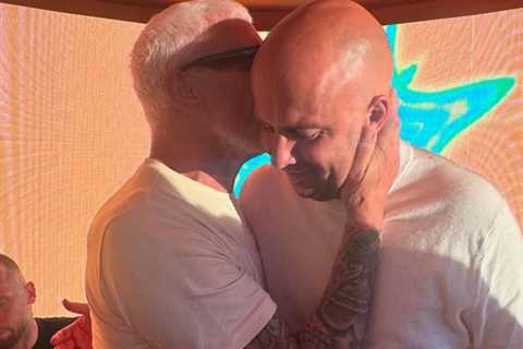 Slot Goes Wild: Liverpool's Boss Spotted Dancing in Ibiza with Wayne Lineker and... Dean Gaffney?!