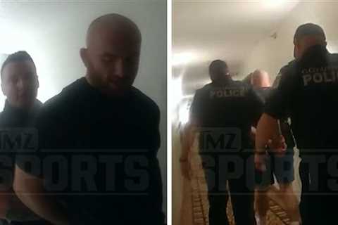 Kyle Snyder Prostitution Sting Arrest Video Shows Cops Cuffing Pantsless Wrestler