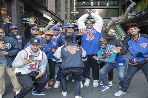 Knicks fans flood enemy territory in Boston for Game 5 with team on brink of eliminating Celtics:..