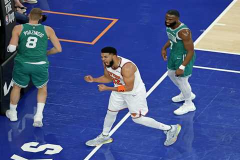 Karl-Anthony Towns snaps out of his Knicks funk when they needed it most in Game 6 win
