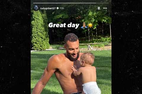 Rudy Gobert Shares Pic With Son Amid Split From Pregnant Girlfriend
