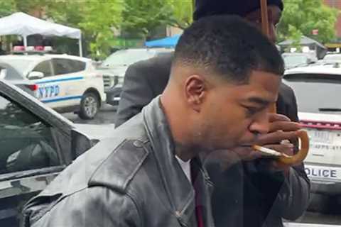 Kid Cudi Arrives at Diddy Trial in NYC While Smoking a Cigarette