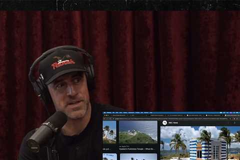 Joe Rogan 'Not Impressed' W/ Aaron Rodgers Comparing 'Ellen' Set To Epstein Island