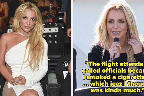 Britney Spears Addressed The Cigarette Plane Incident That Led To Authorities Being Called