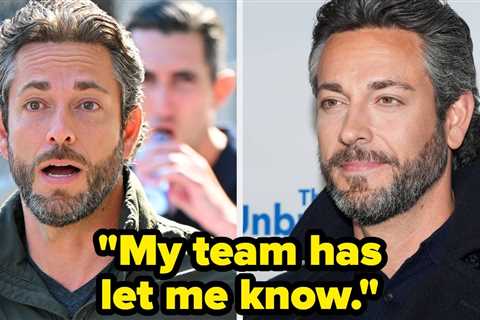 Zachary Levi Says People Don't Want To Work With Him Because Of His Political Opinions