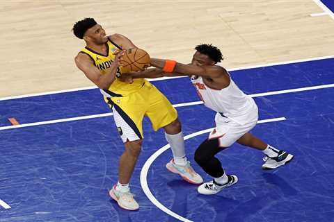 Little-used reserve Tony Bradley helped Pacers blunt Knicks’ rebounding edge