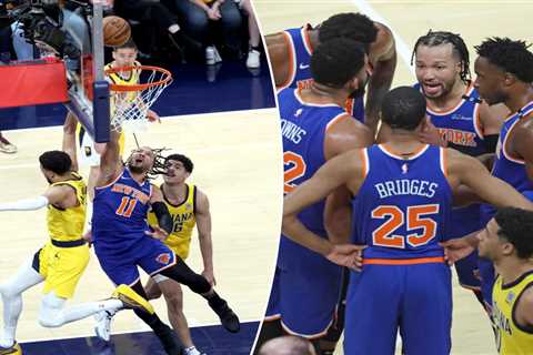 Jalen Brunson shakes off rough Game 3 to deliver for Knicks when it mattered