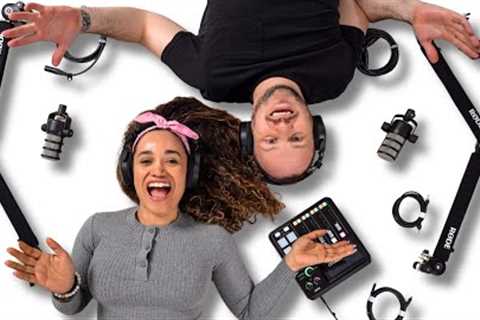 Use this 2 Person Video Podcast and Live Stream Setup ( BEGINNERS)