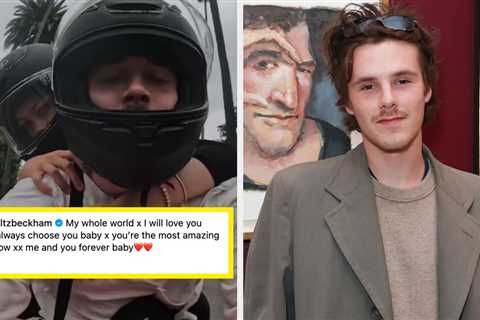 Cruz Beckham Posted A Pretty Pointed Statement After Brooklyn Beckham Said He’ll “Always Choose”..