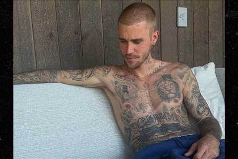 Justin Bieber's Ready for Shirtless Summer With Son Jack Blues Bieber