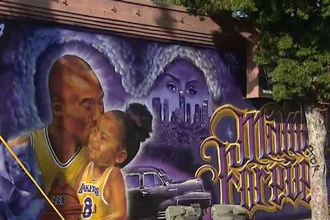 Kobe Bryant Mural Restored After Vandalization Thanks To Luka Doncic Donation