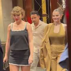 Taylor Swift and Selena Gomez Seen in New Video at NYC Dinner