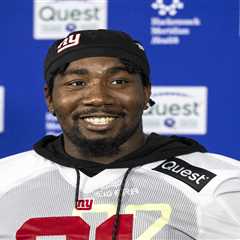 Giants left with one more rookie to sign after Darius Alexander inks deal