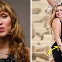 Miley Cyrus Said She Regrets 80% Of Her Tattoos, Including A Very Prominent One