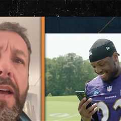 Adam Sandler Accepts Derrick Henry's Challenge To Appear In Upcoming Movie