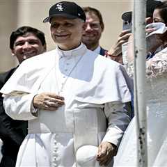Pope Leo XIV rocks White Sox hat at the Vatican in new photos