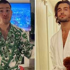 Nick Jonas vs. Sam Asghari Who'd You Rather?! (Dudes In Robes Edition)