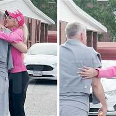 Todd and Savannah Chrisley Hug After His Release From Prison, on Video