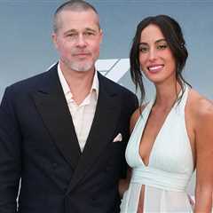 Brad Pitt and Ines de Ramon Look Stunning at 'F1' Movie Premiere