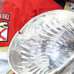 The Stanley Cup is already damaged as Panthers go full throttle with boozy celebration