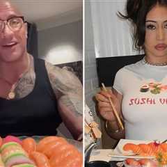 Stars Eating Sushi for Sushi Day ... This Is How They Roll!