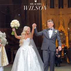 Zach Wilson, new wife Nicolette get married in lavish NYC wedding