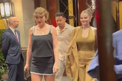 Taylor Swift and Selena Gomez Seen in New Video at NYC Dinner
