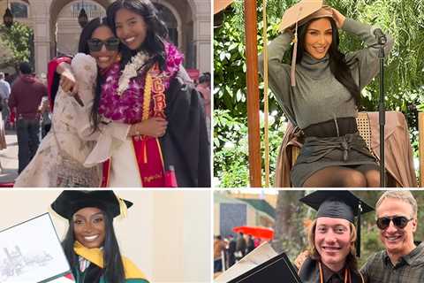 Hollywood's All Smiles For Graduation 2025