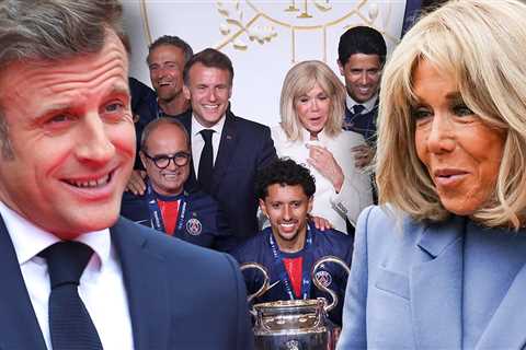 French Prez Emmanuel Macron and Wife Brigitte Back on Track After Slap