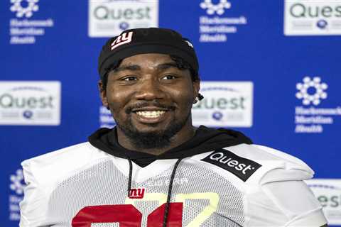 Giants left with one more rookie to sign after Darius Alexander inks deal