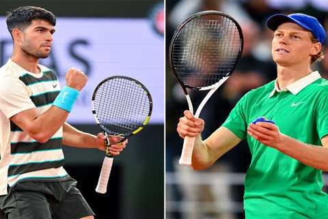 How to watch Jannik Sinner vs. Carlos Alcaraz in 2025 French Open men’s final for free