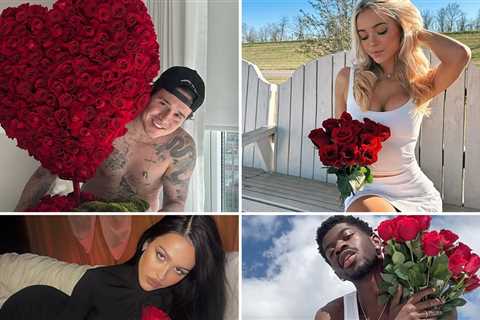 Sexy Stars With Roses For National Red Rose Day ... Grab With Caution!
