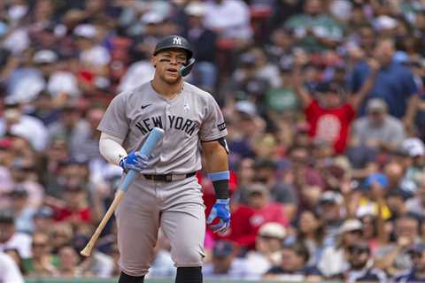 Yankees’ Aaron Judge finishes brutal Red Sox series with another dud — and he knows why