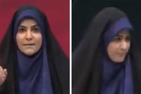 Iranian TV Anchor Dashes Off Set as Israeli Missile Crashes Into Studio, on Camera